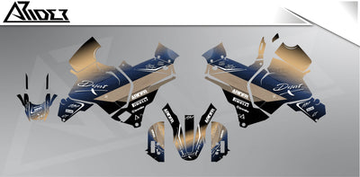 Graphics Kit suitable for Ducati DesertX Rally - Desert Edition