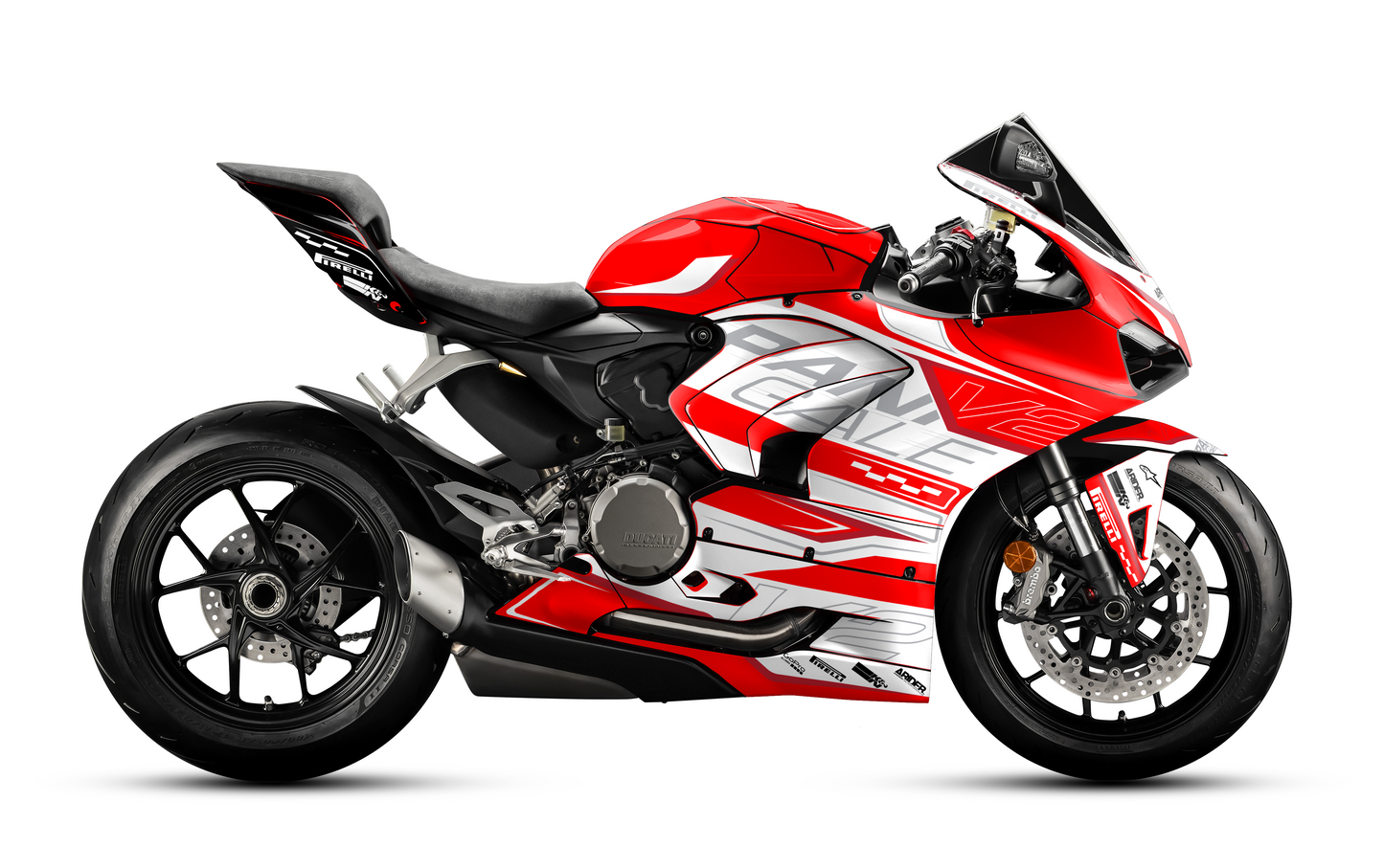 Graphics Kit suitable for Ducati Panigale V2 - Drag Edition