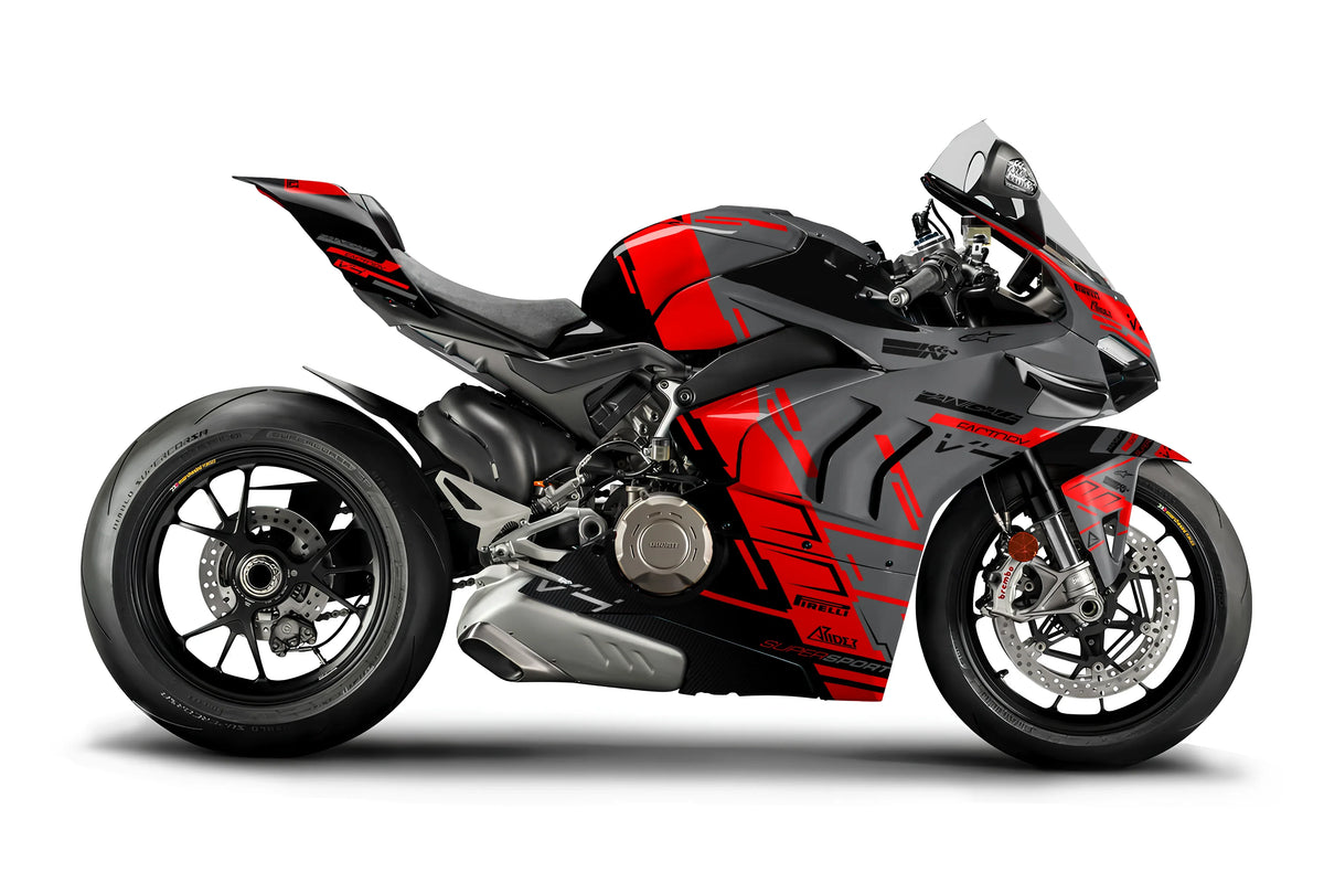 Dekor passend für Ducati Panigale V4 - Specter Edition - Arider