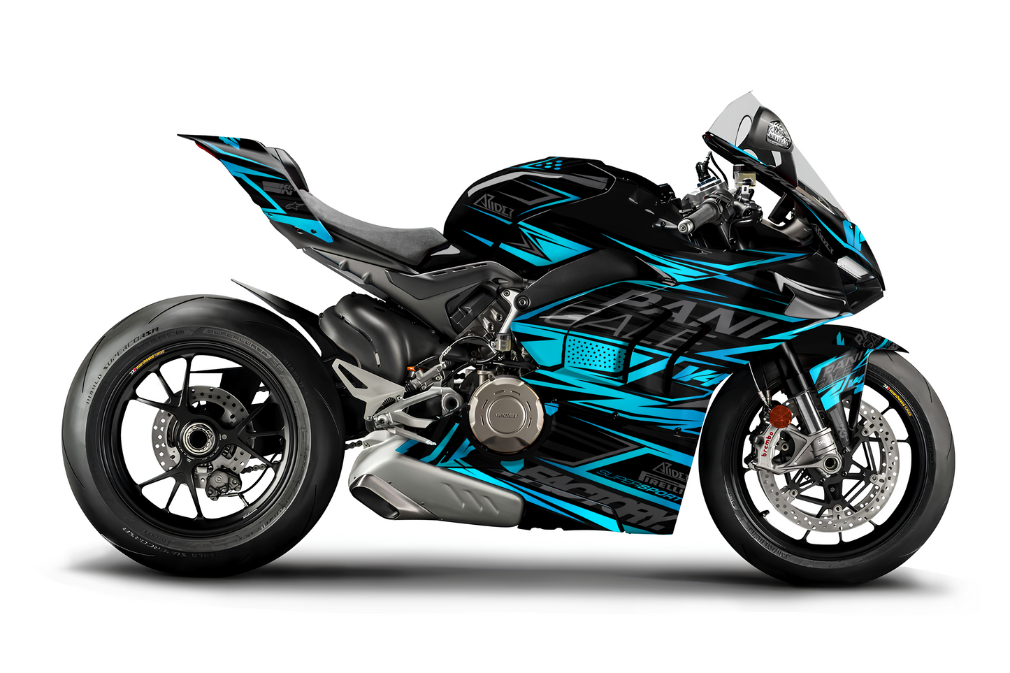 Graphics Kit suitable for Ducati Panigale V4 - Nitro Edition