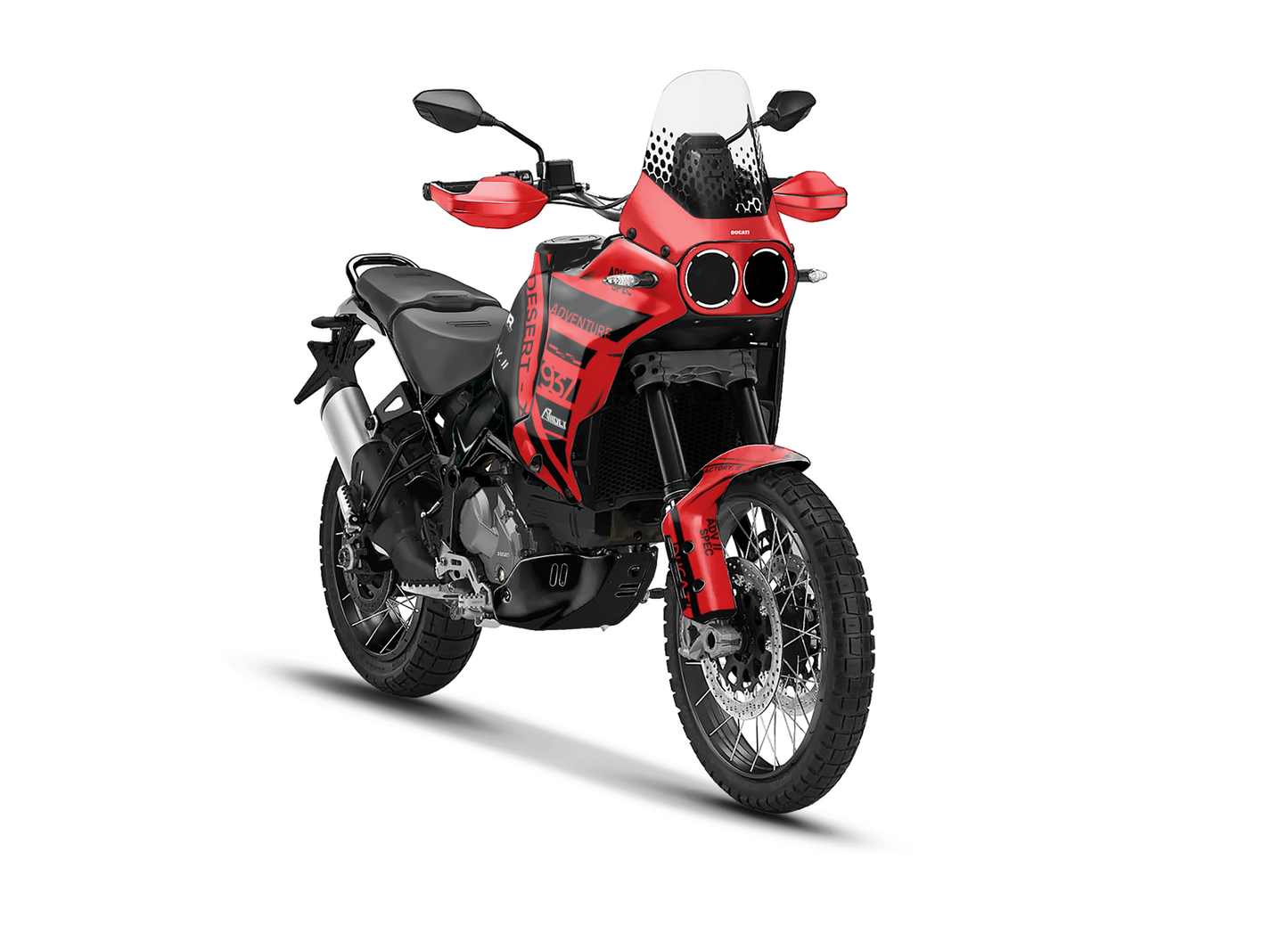 Graphics Kit suitable for Ducati DesertX - Adventure Edition