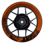 Felgenaufkleber Dontquit Wheelsticker Premium orange