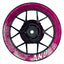 Felgenaufkleber Dontquit Wheelsticker Premium pink