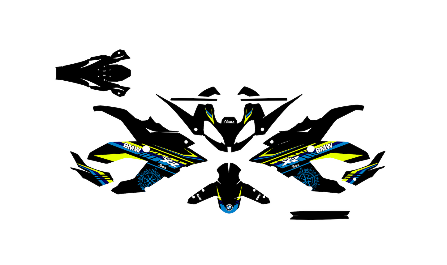 BMW F 900 XR Graphics Kit - World Edition