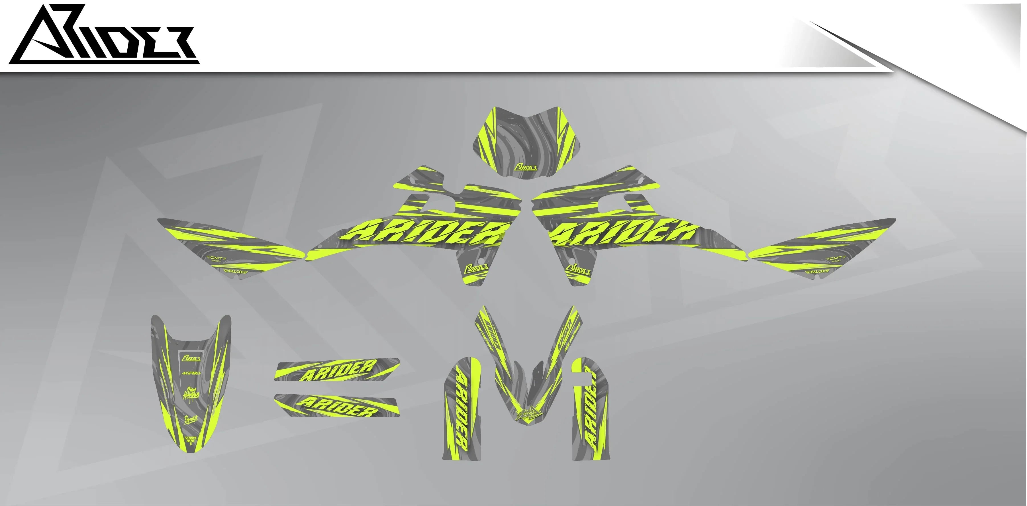 Graphics Kit suitable for Fantic XMF 50 / 125 - Breeze Edition