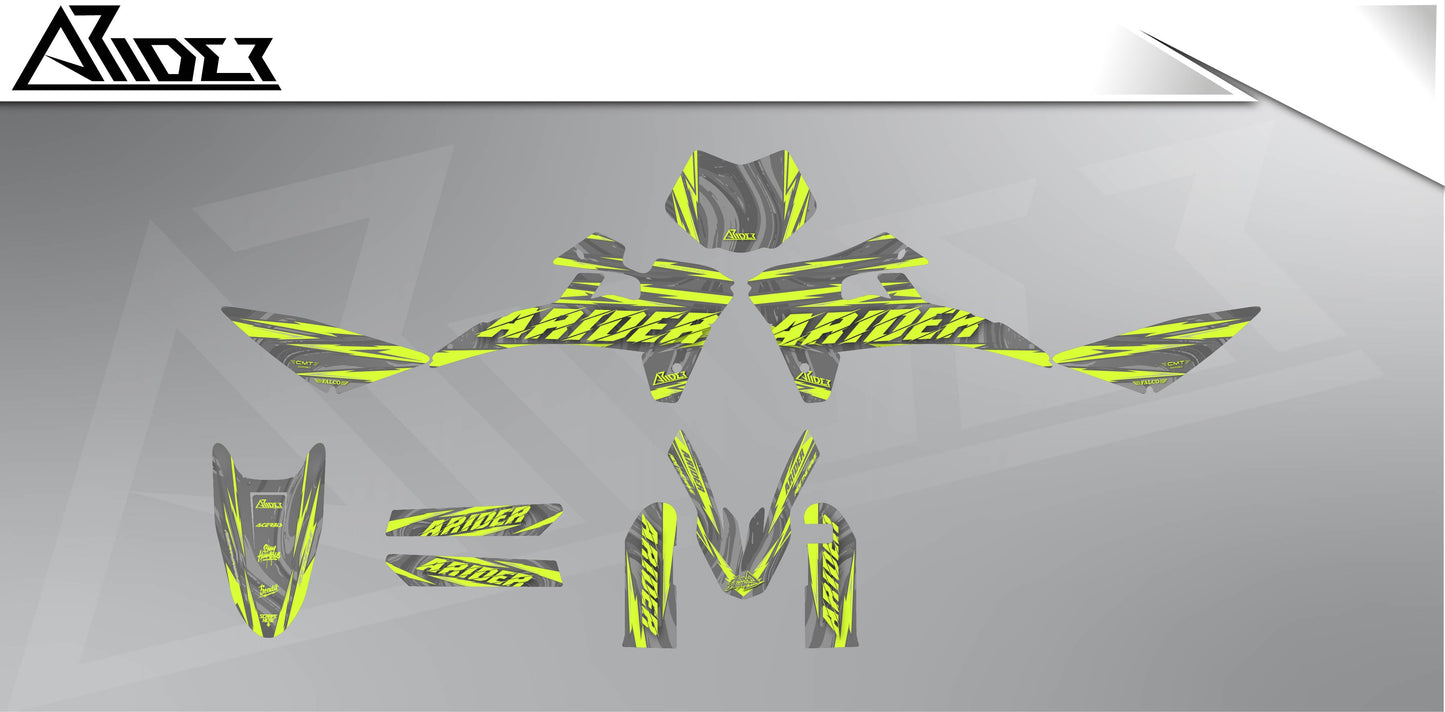 Graphics Kit suitable for Fantic XMF 50 / 125 - Breeze Edition