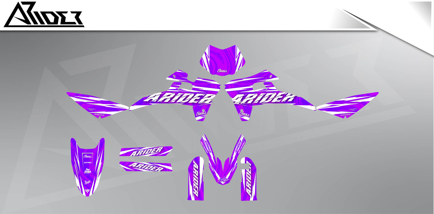 Graphics Kit suitable for Fantic XMF 50 / 125 - Breeze Edition