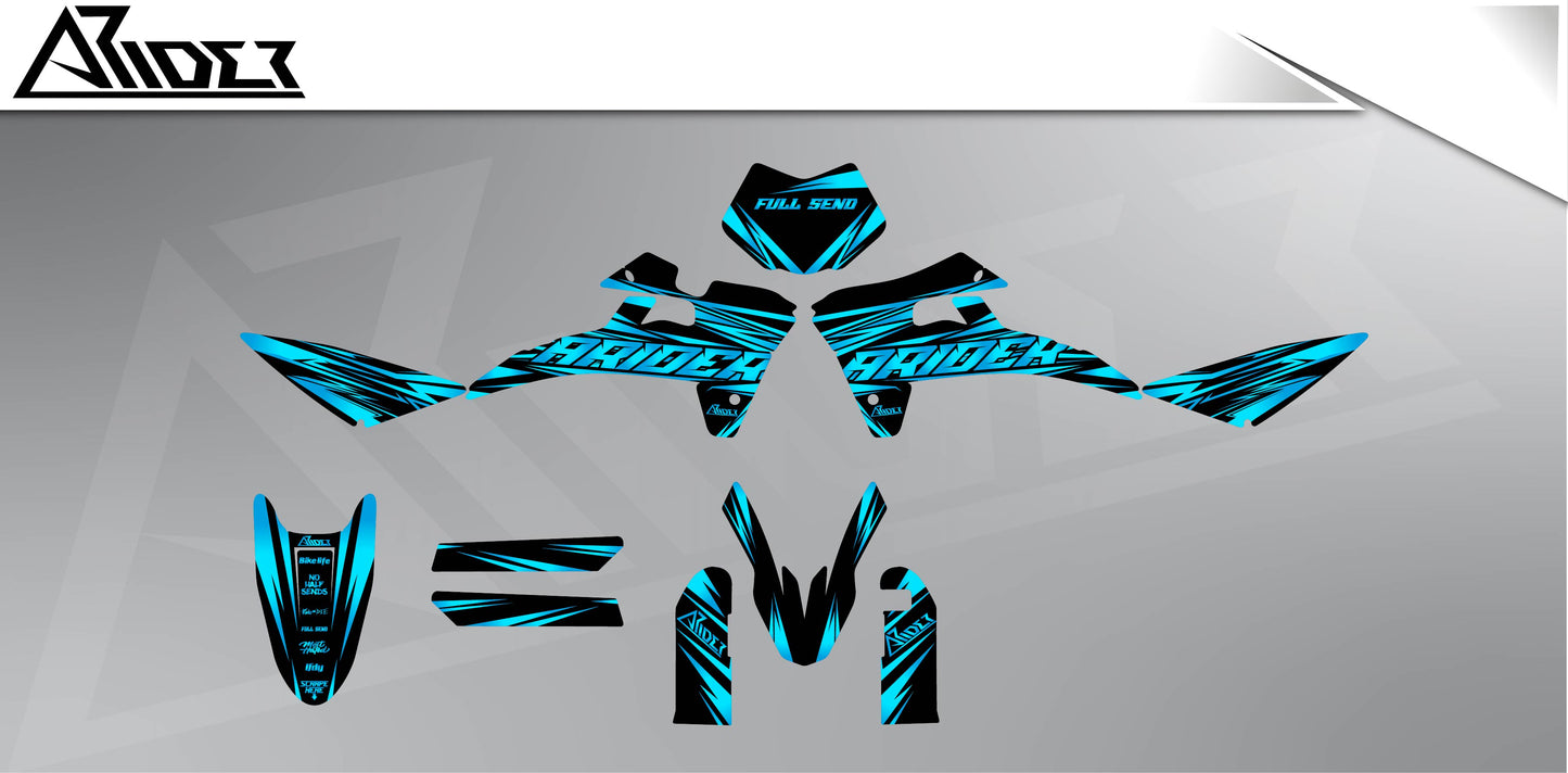 Graphics Kit suitable for Fantic XMF 50 / 125 - Division Edition