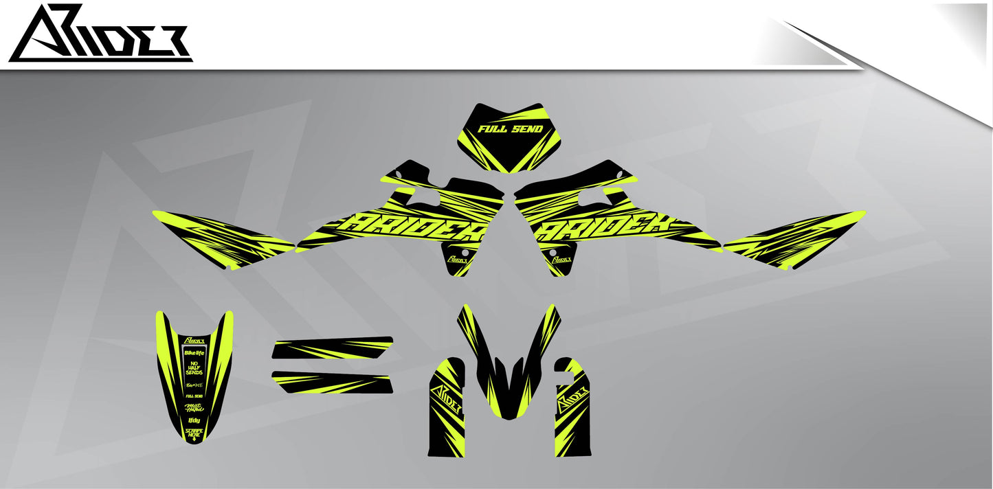 Graphics Kit suitable for Fantic XMF 50 / 125 - Division Edition