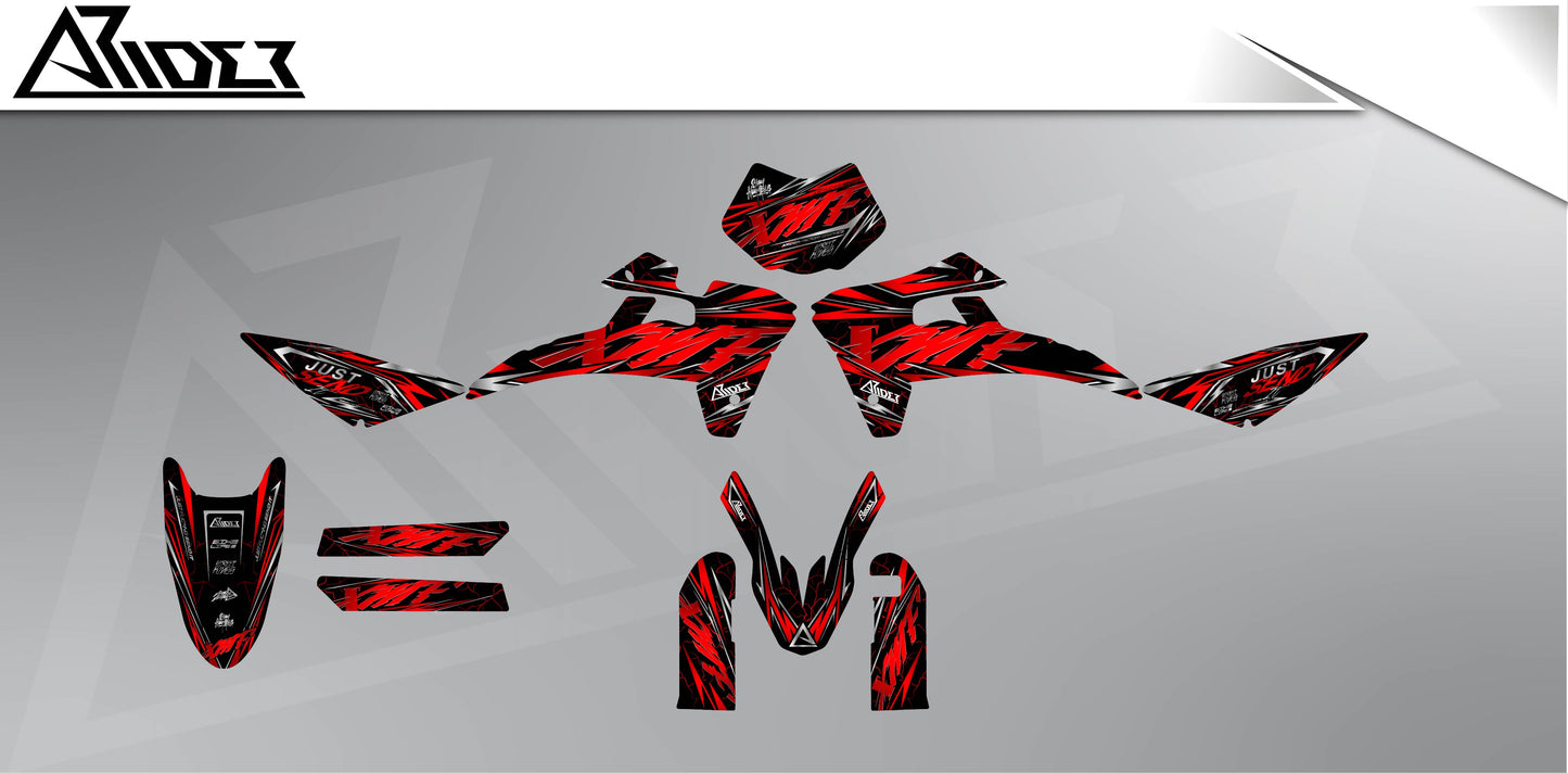 Graphics Kit suitable for Fantic XMF 50 / 125 - Prime Edition