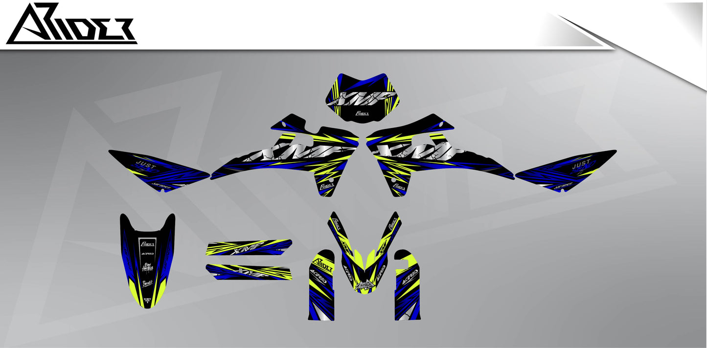 Graphics Kit suitable for Fantic XMF 50 / 125 - Vault Edition