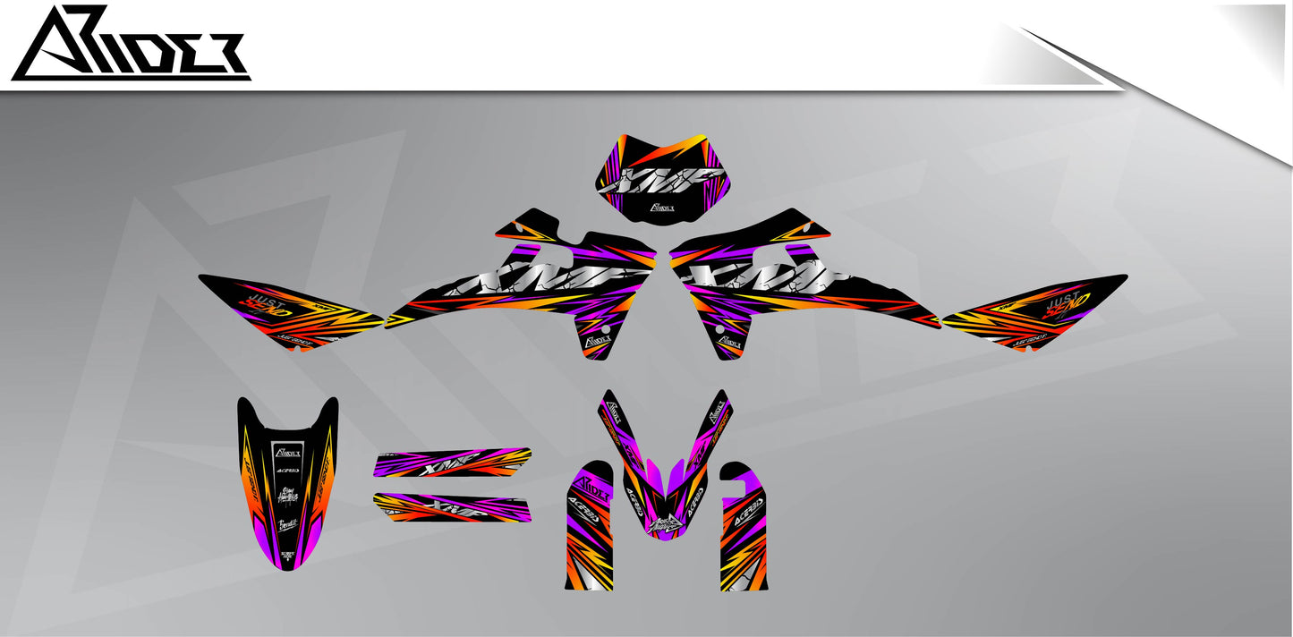 Graphics Kit suitable for Fantic XMF 50 / 125 - Vault Edition