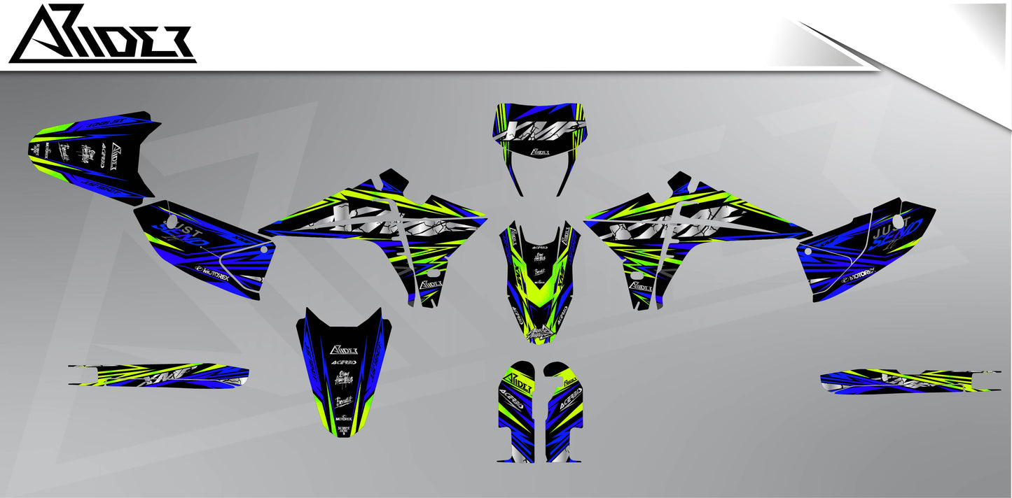 Graphics Kit suitable for Fantic XMF 50 / 125 - Vault Edition