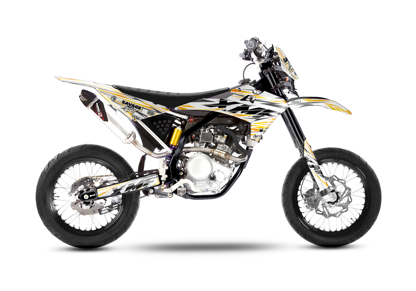 Graphics Kit suitable for Fantic XMF 50 / 125 - Savage Edition