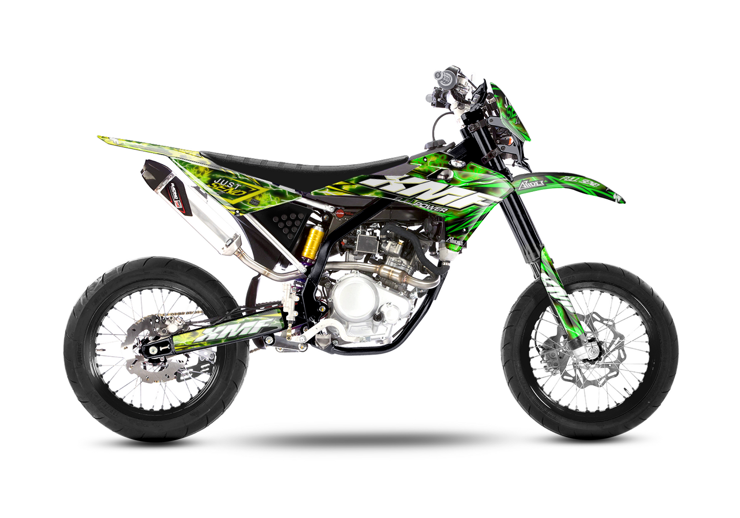 Graphics Kit suitable for Fantic XMF 50 / 125 - Shock Edition