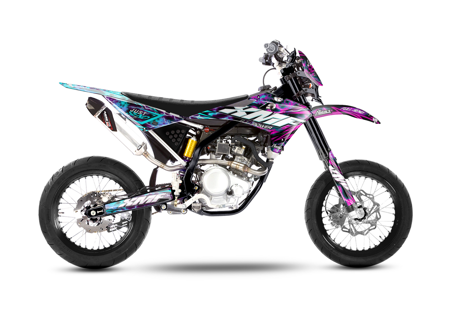 Graphics Kit suitable for Fantic XMF 50 / 125 - Shock Edition