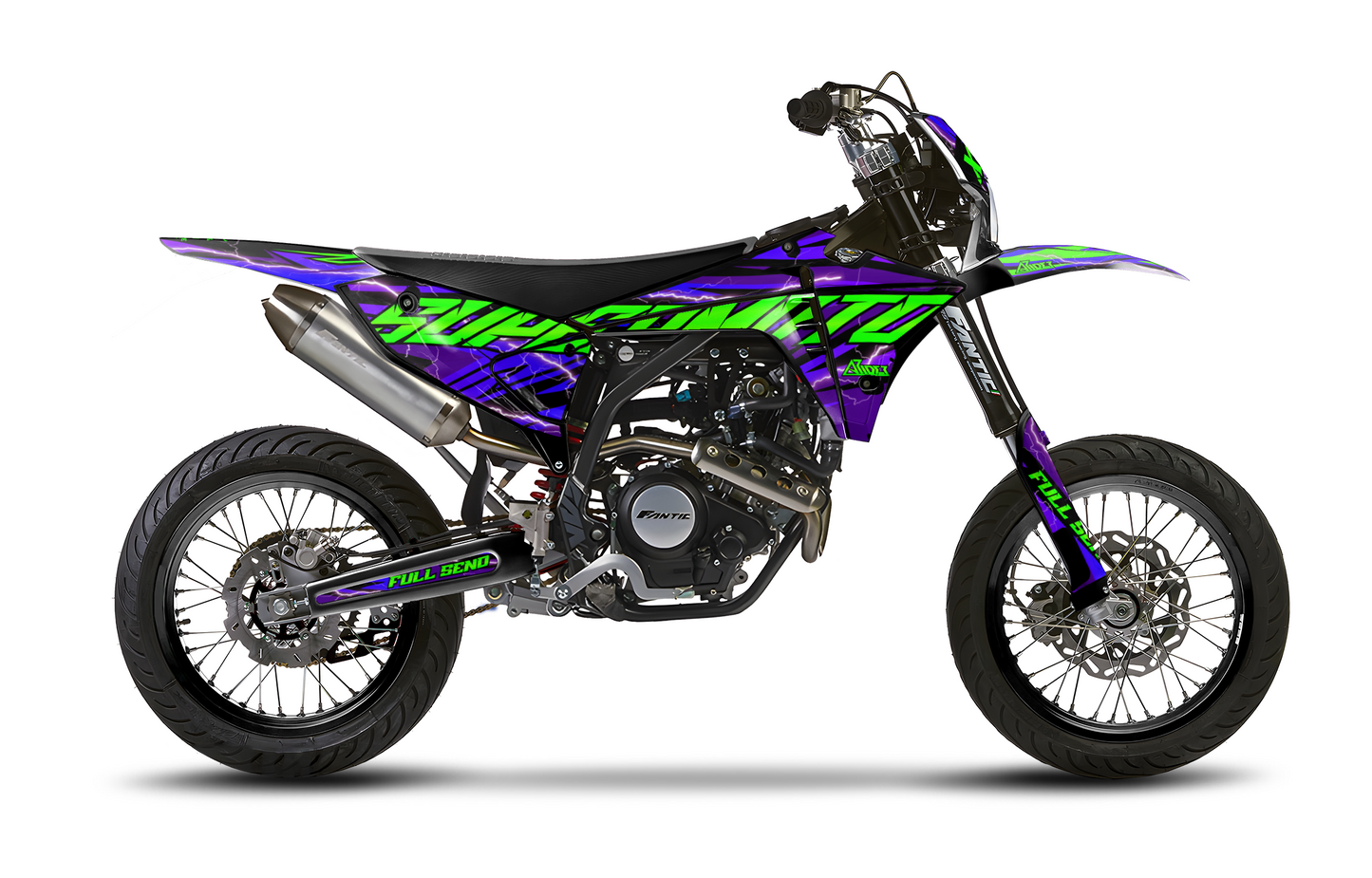 Graphics Kit suitable for Fantic XMF 50 / 125 - Jokehock Edition