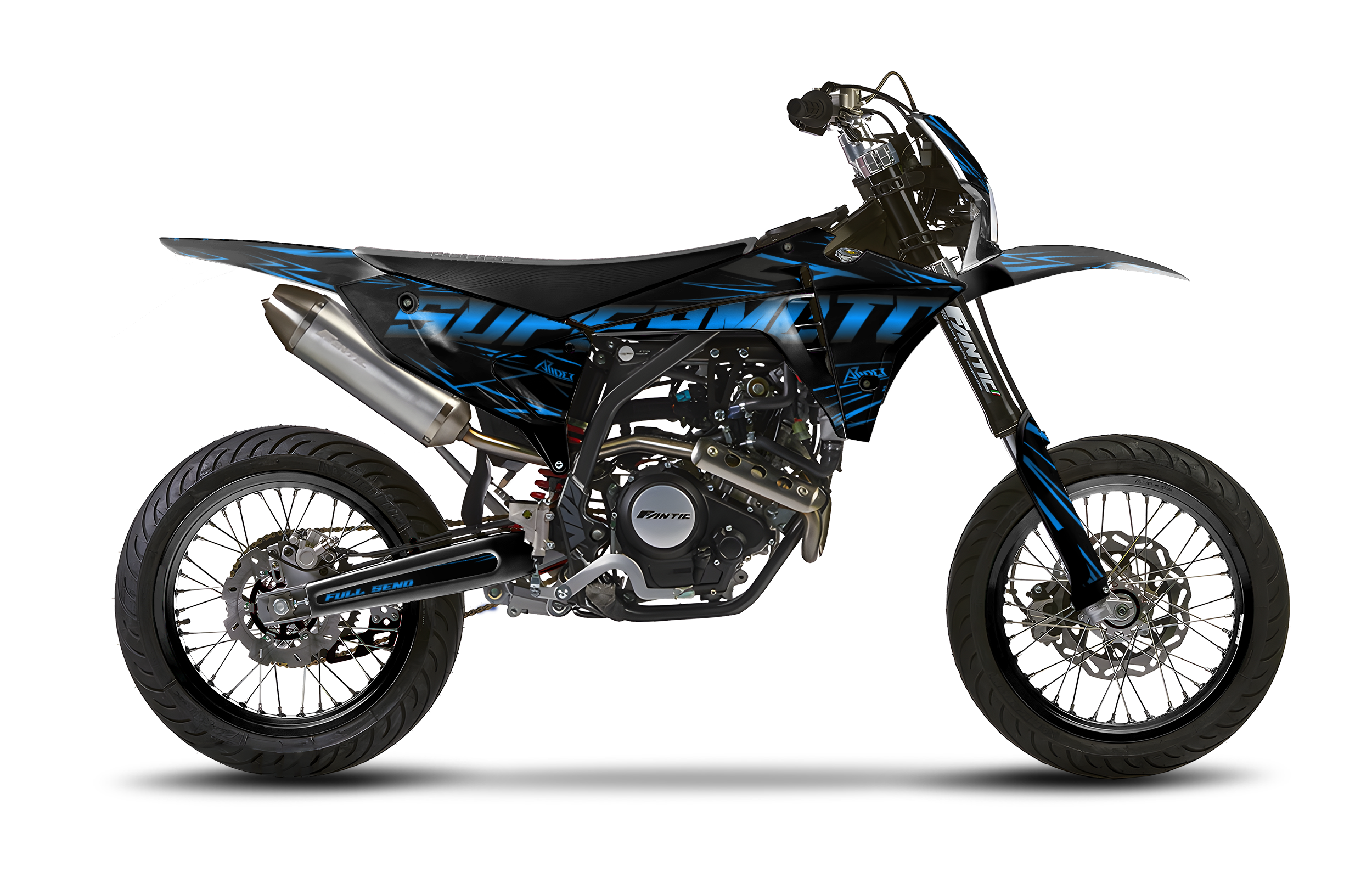 Graphics Kit suitable for Fantic XMF 50 / 125 - Maex Edition