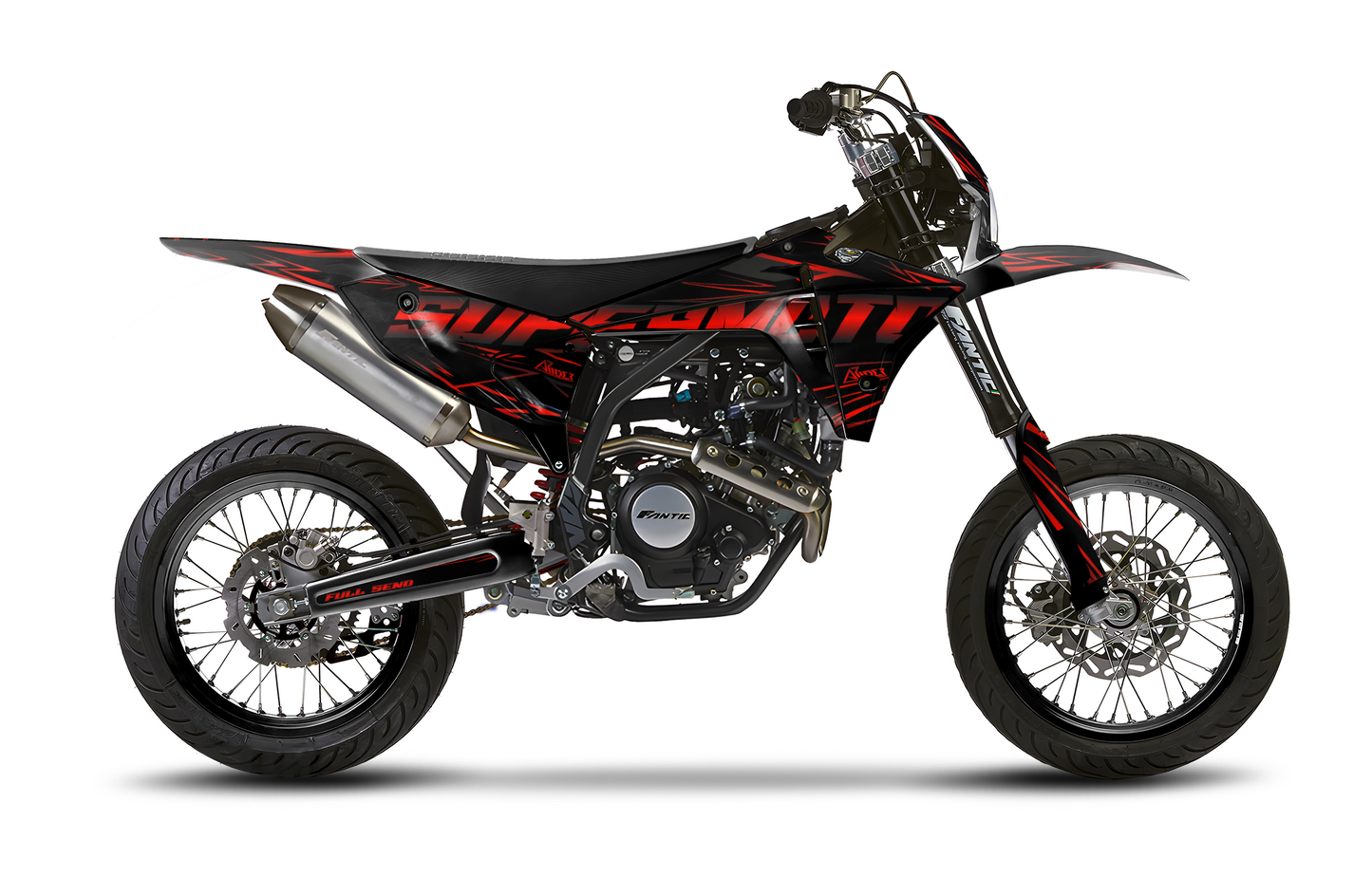 Graphics Kit suitable for Fantic XMF 50 / 125 - Maex Edition