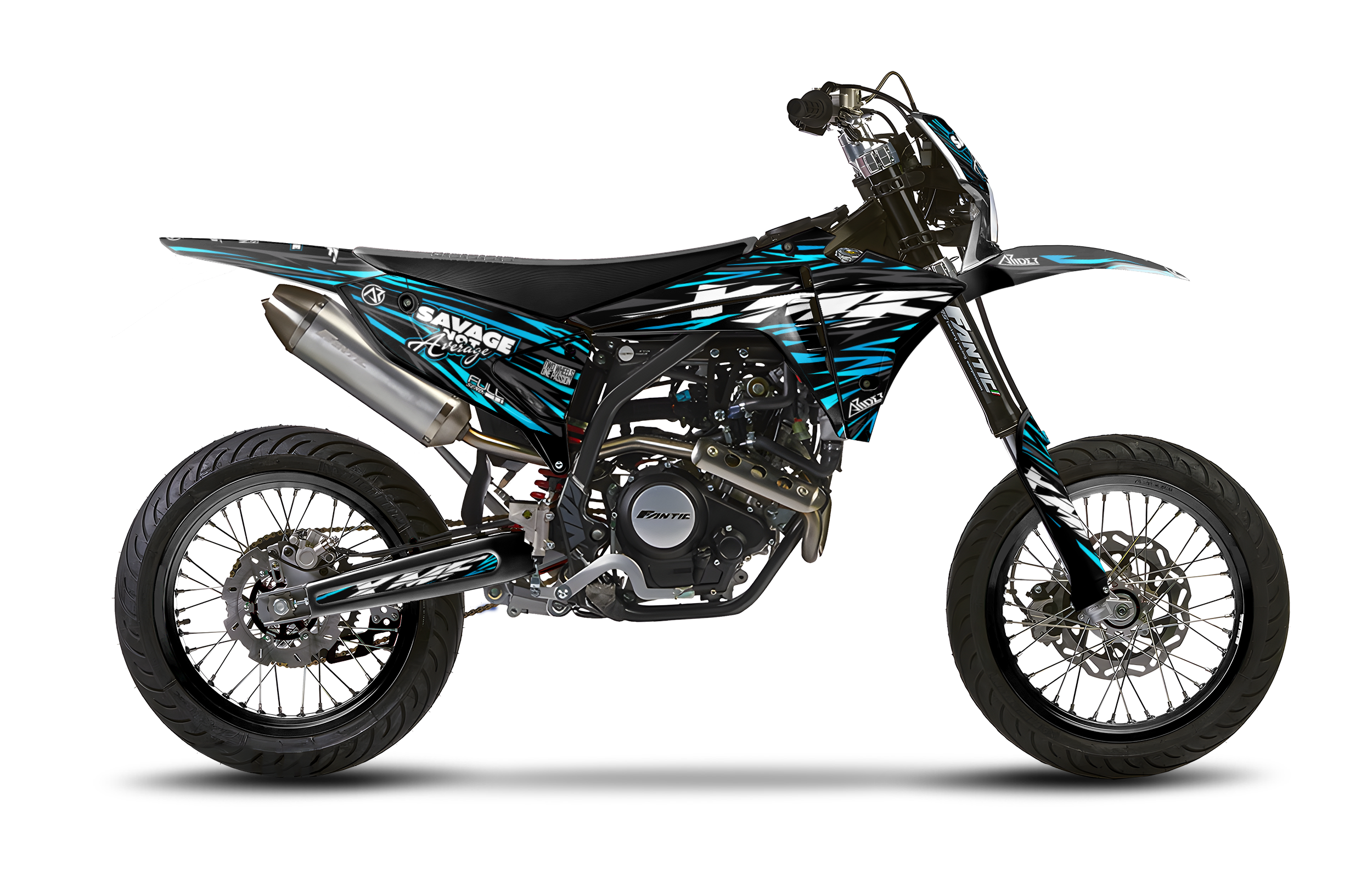 Graphics Kit suitable for Fantic XMF 50 / 125 - Savage Edition