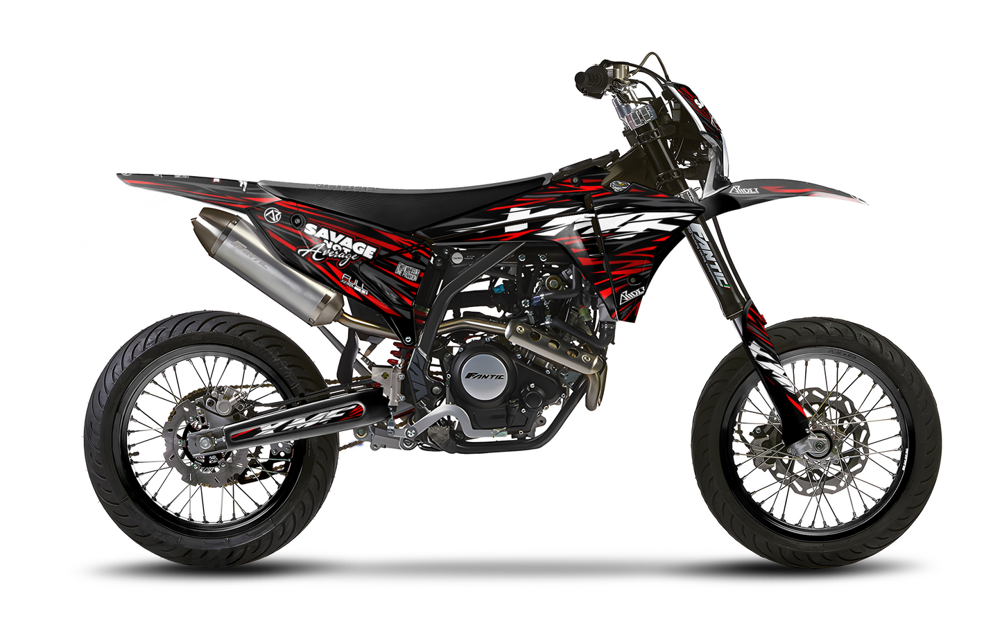Graphics Kit suitable for Fantic XMF 50 / 125 - Savage Edition
