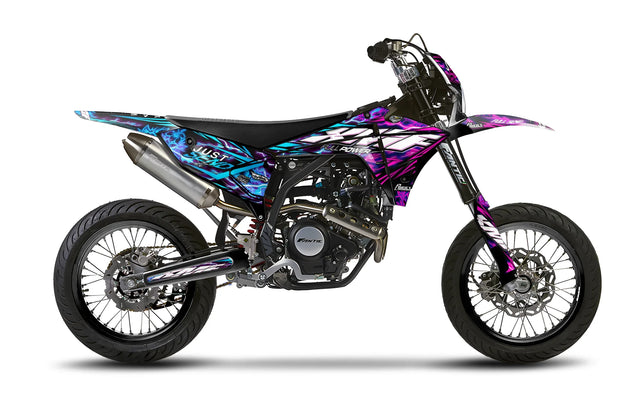Dekor passend für Fantic XMF 50 / 125 - Shock Edition - Arider
