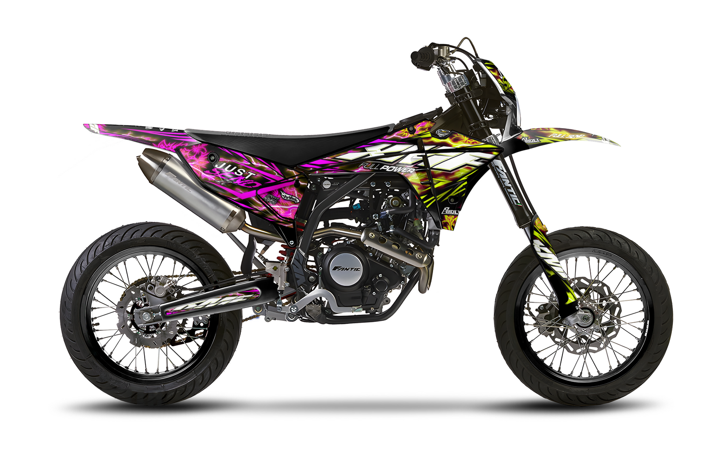 Graphics Kit suitable for Fantic XMF 50 / 125 - Shock Edition