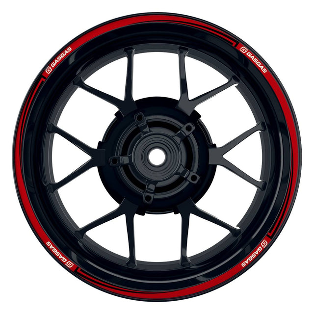 Motorrad Felgenrandaufkleber - GASGAS V2