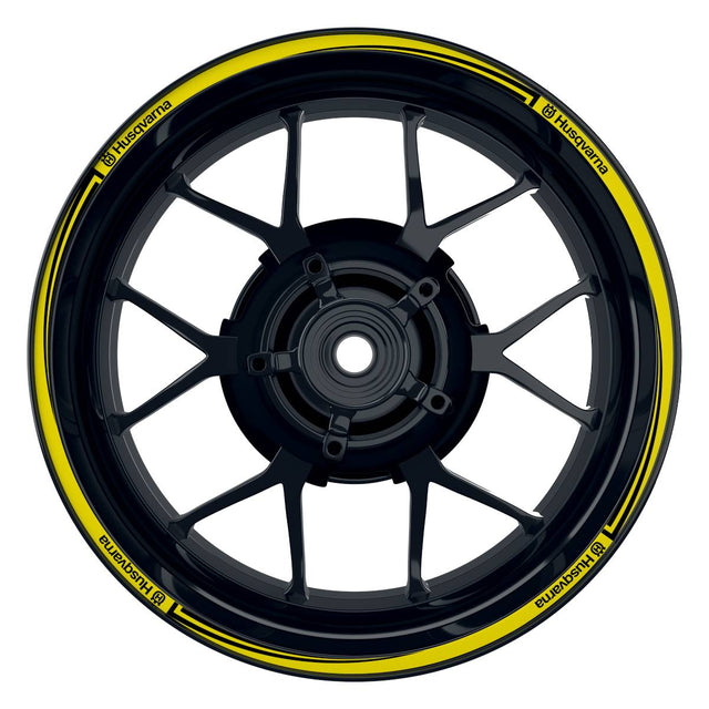 Motorrad Felgenrandaufkleber - Husqvarna V2