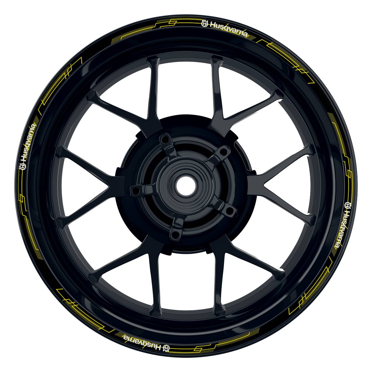 Husqvarna Felgenrandaufkleber  V4