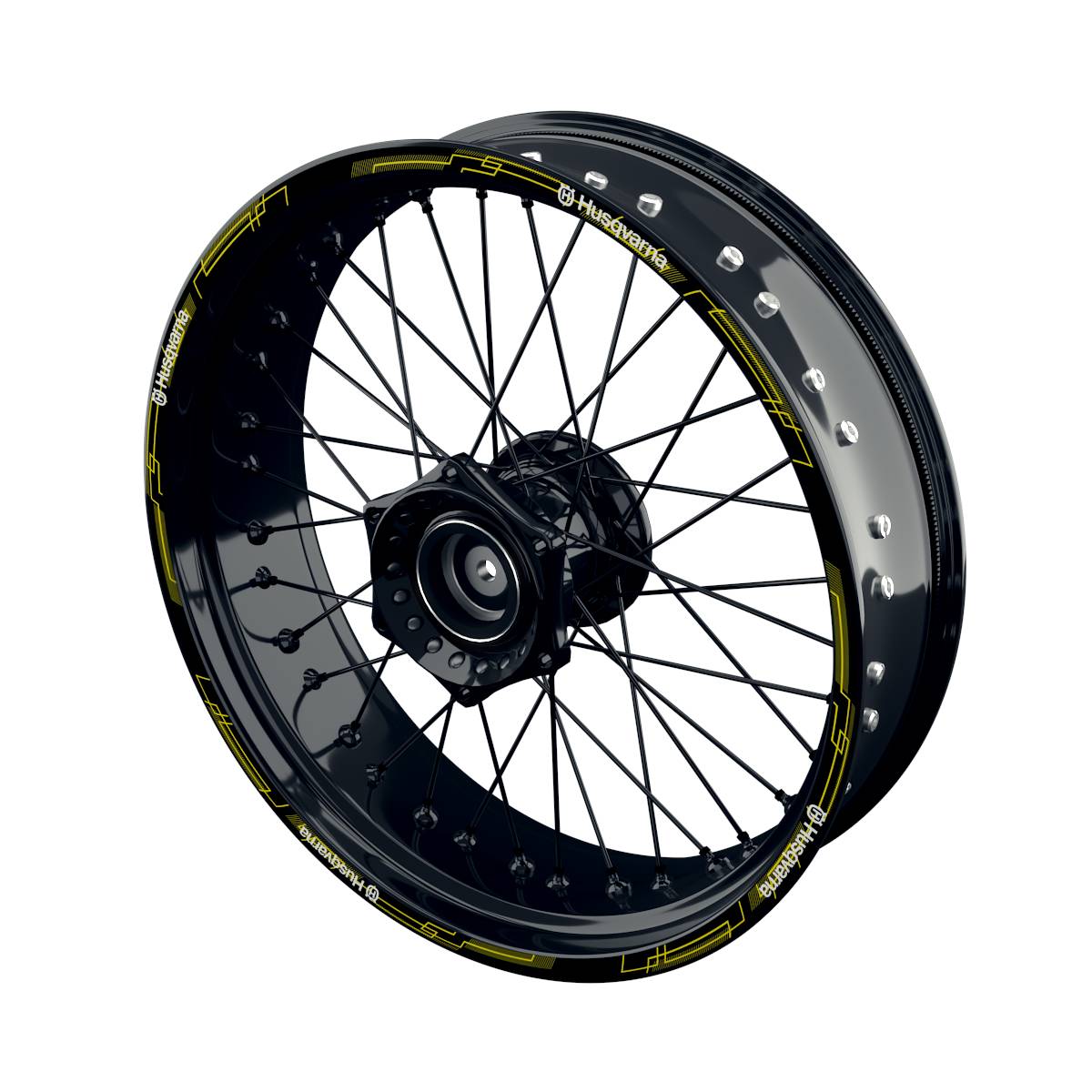 Husqvarna Felgenrandaufkleber  V4