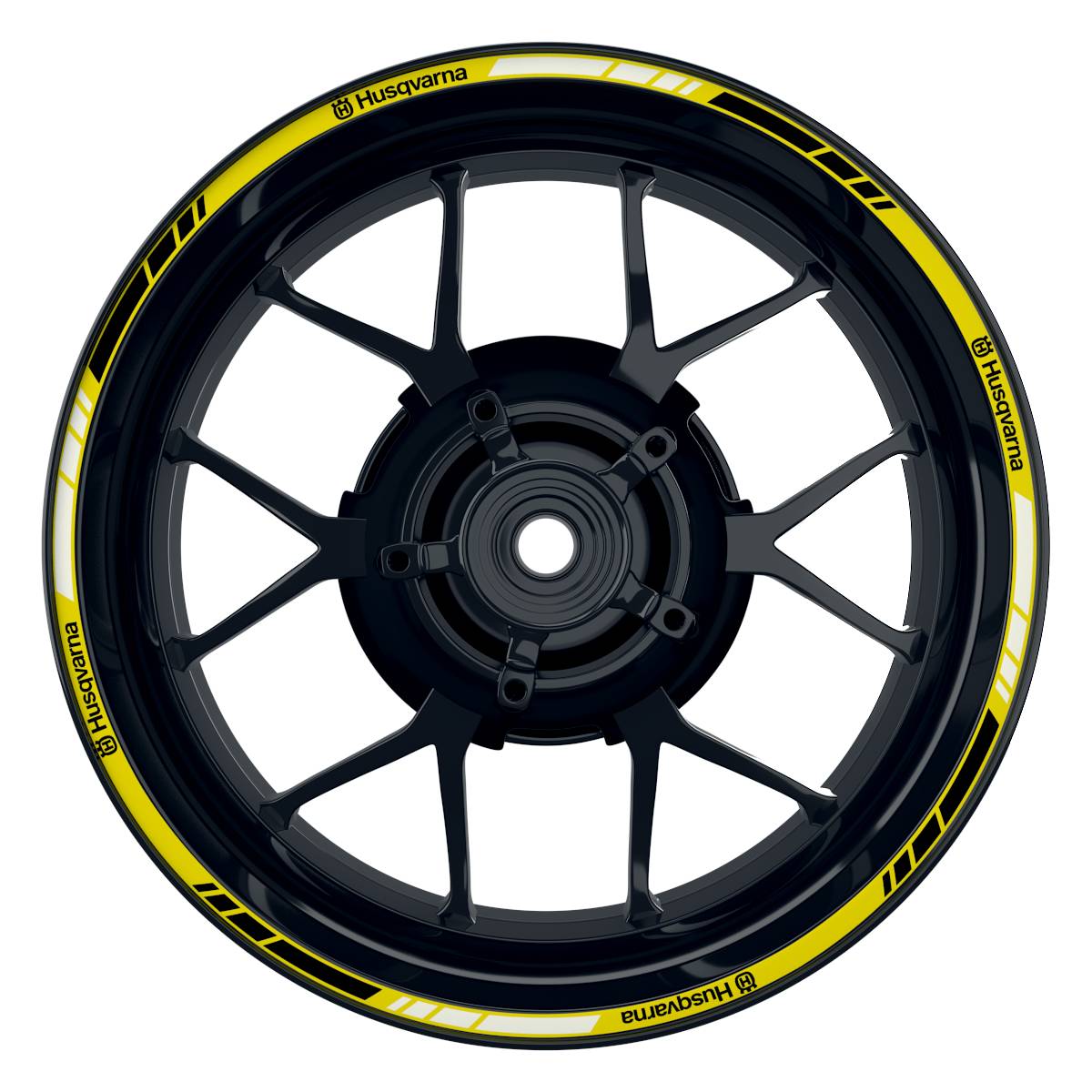 Husqvarna Felgenrandaufkleber V5