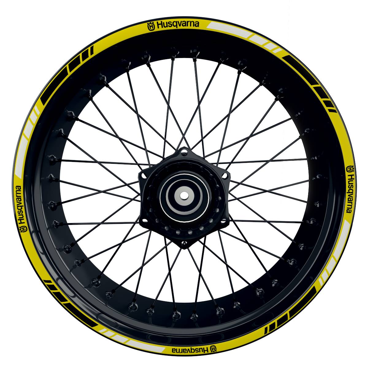 Husqvarna Felgenrandaufkleber V5
