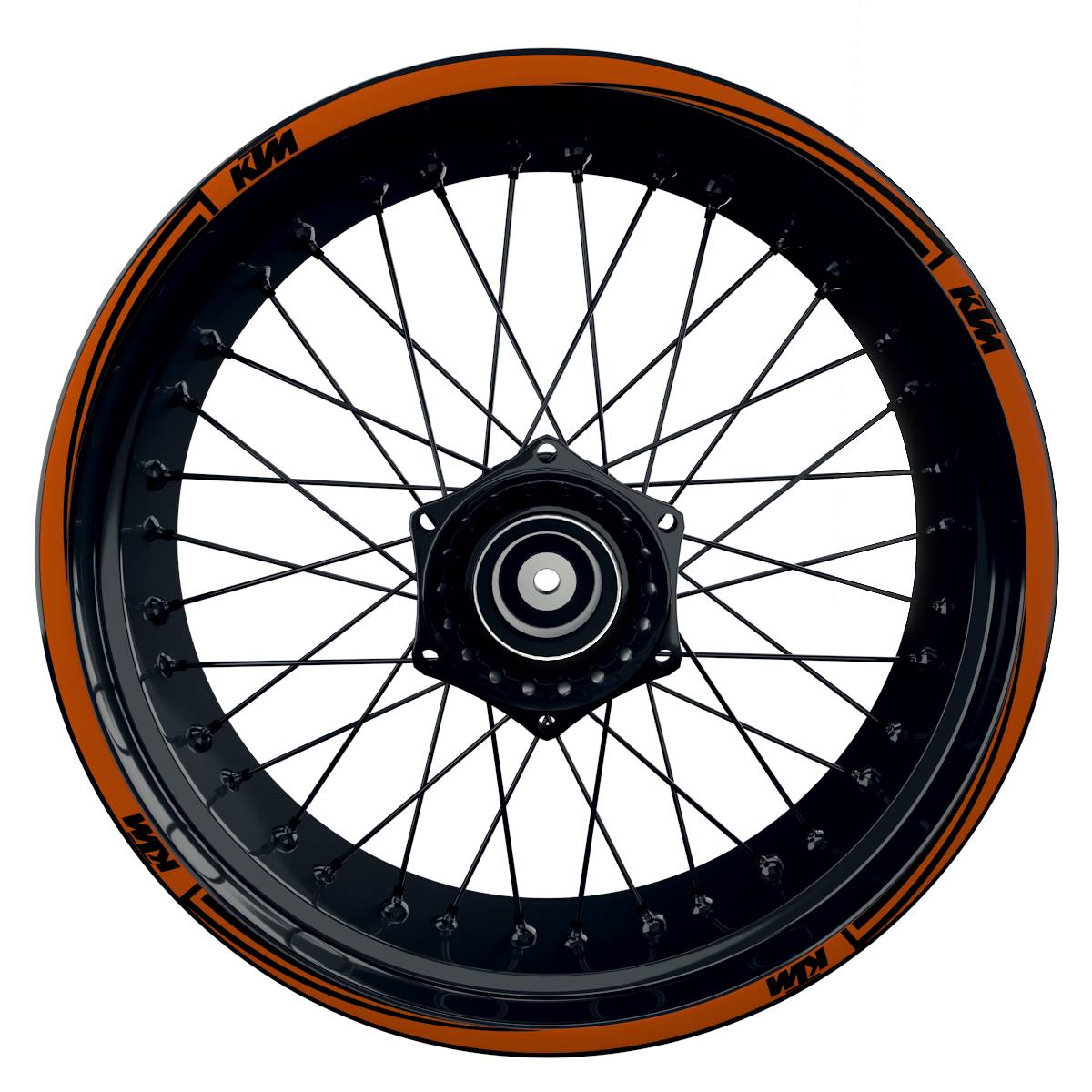 Motorrad Felgenrandaufkleber - KTM V2