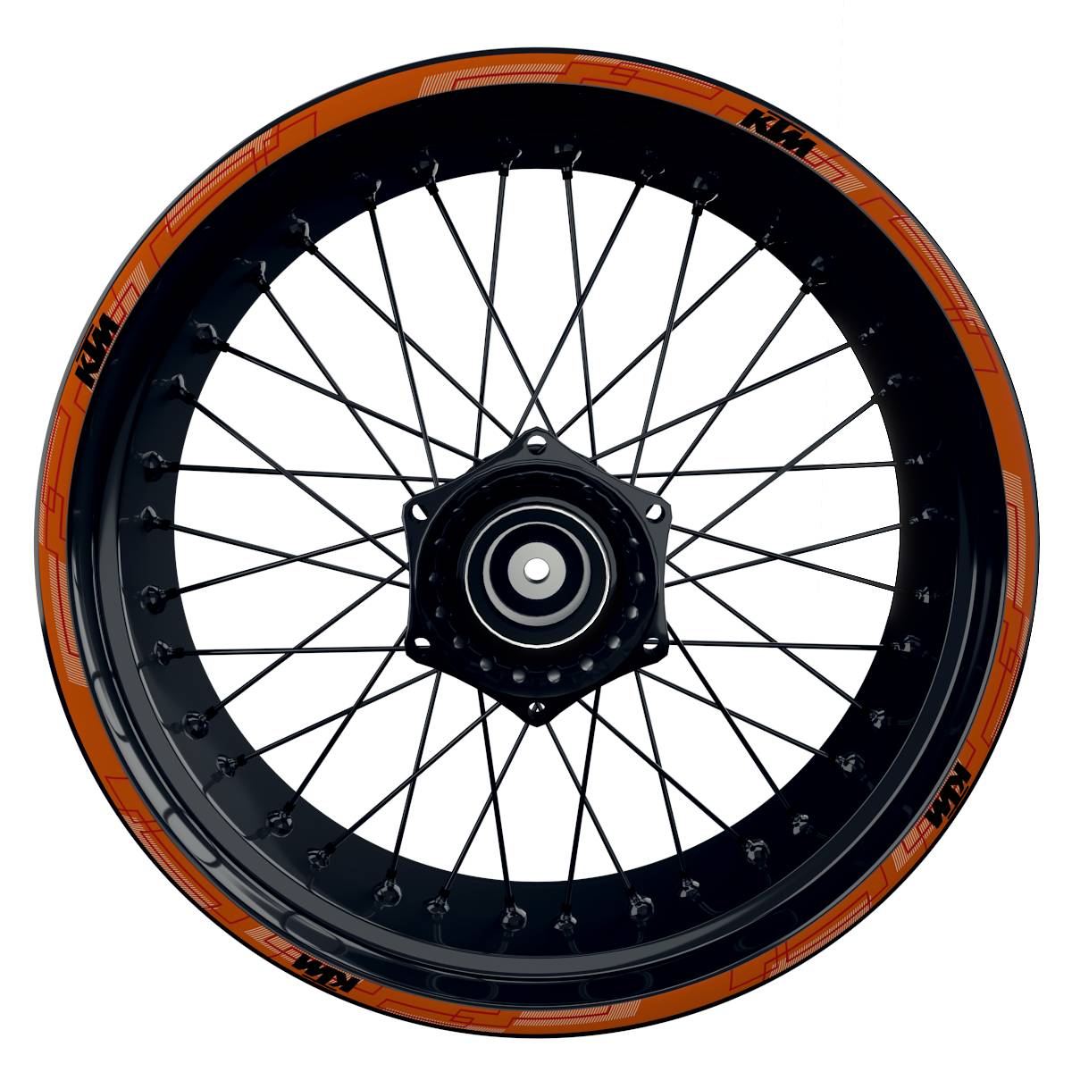Felgenrandaufkleber KTM V4