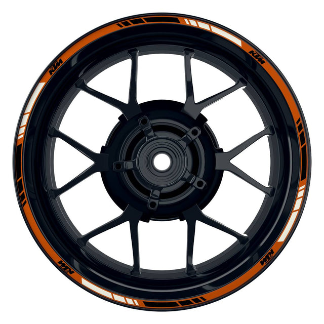 Motorrad Felgenrandaufkleber - KTM V5