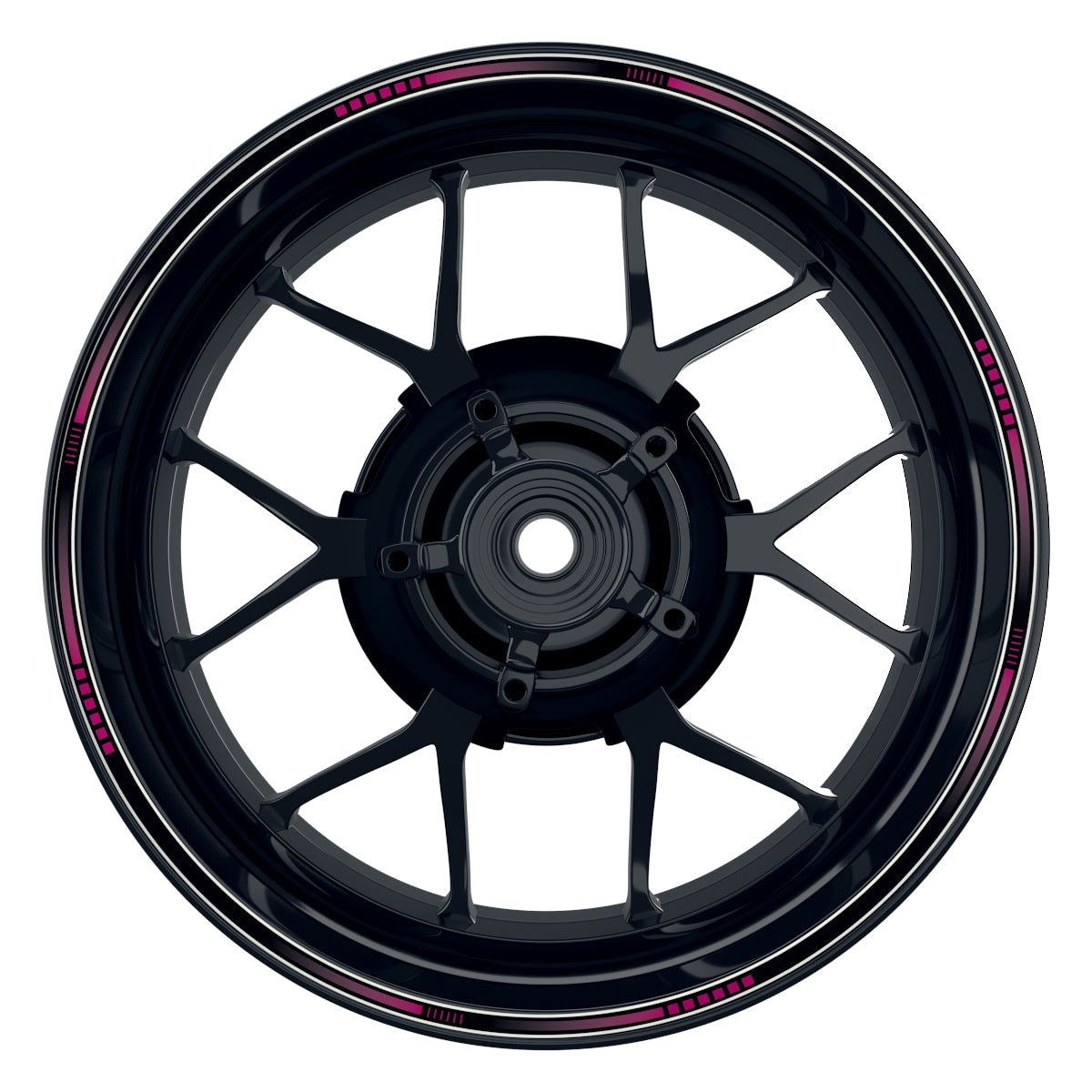 Acceleration schwarz pink Frontansicht