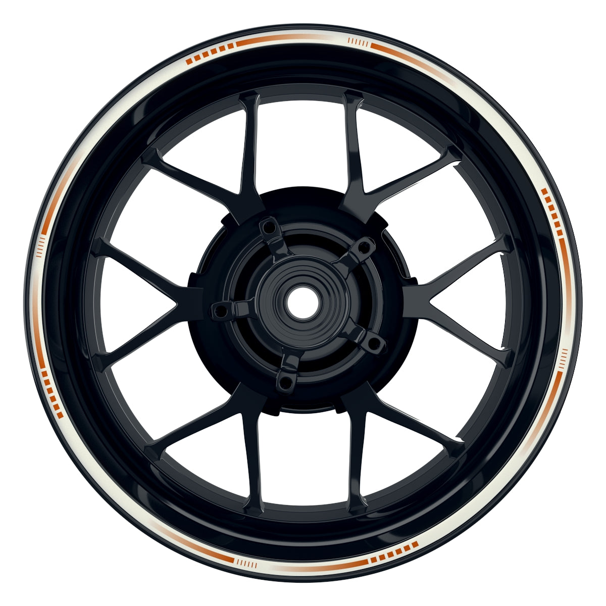 Acceleration weiss orange Frontansicht