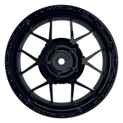 Stars schwarz blau Frontansicht