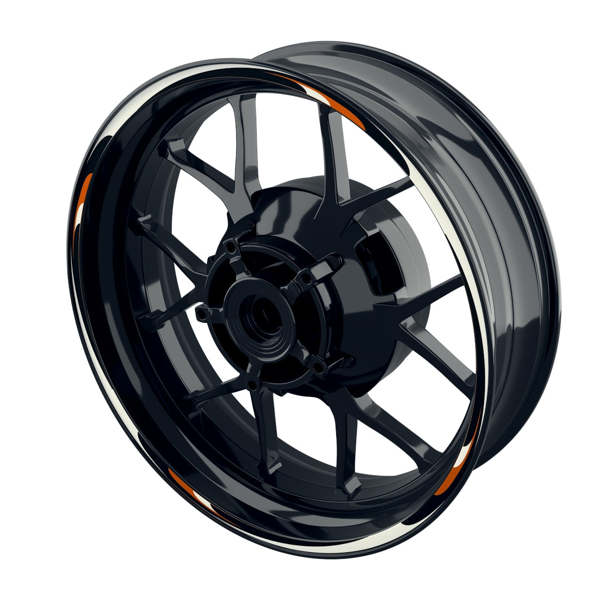 Wave weiss orange