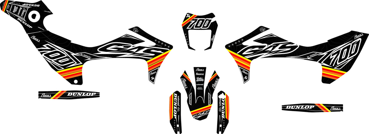 Dekor passend für GasGas 700 - Aero Edition - Arider