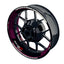 Suzuki GSXR 1000 Felgenaufkleber Gixxer 1000 Hexagon Wheelsticker Premium pink