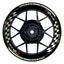 Suzuki GSXR 600 Felgenaufkleber GIXXER 600 Grid Wheelsticker Premium grün