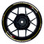 Suzuki GSXR 750 Felgenaufkleber GIXXER 750 Clean Wheelsticker Premium gelb