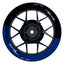 Suzuki GSXR 750 Felgenaufkleber GIXXER 750 halb halb Wheelsticker Premium blau