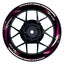 Suzuki GSXR 750 Felgenaufkleber GIXXER 750 Razor Wheelsticker Premium pink