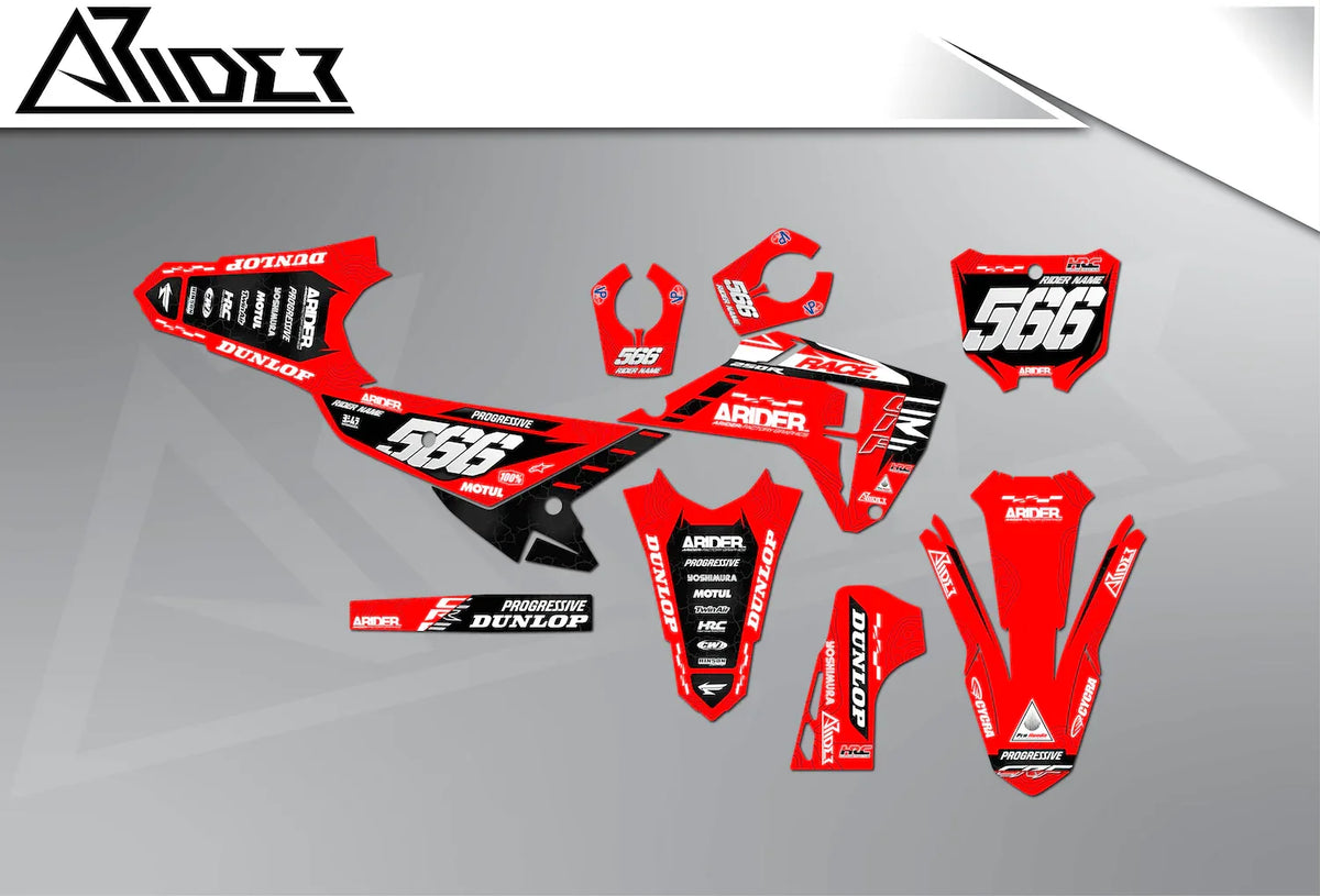 Dekor passend für Honda CRF / CR - Heaven Edition - Arider