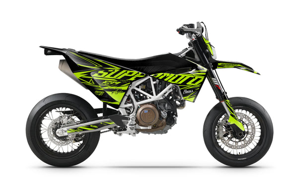スノーマンペイント HUSQVARNA_701_PEAK_BLACK_FLUO_