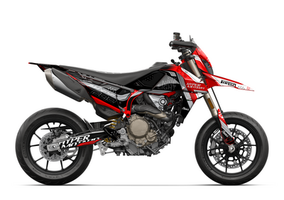Graphics Kit suitable for Ducati Hypermotard Mono 698 - Factory Edition