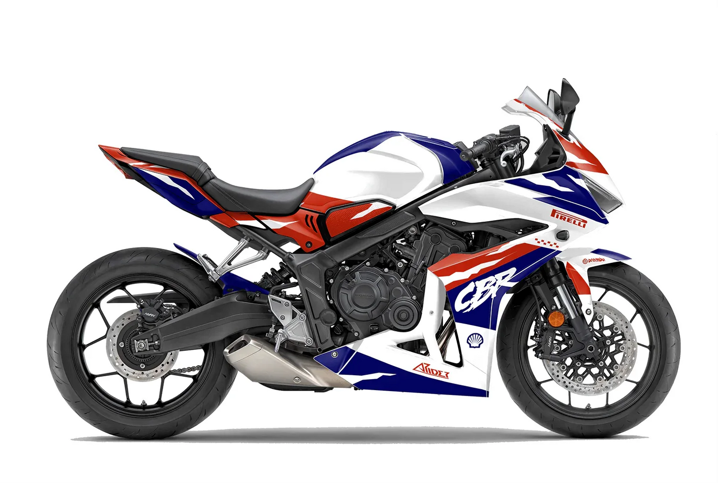 Graphics Kit suitable for Honda CBR 650 R - Past Edition – Arider Graphics Kit suitable for Honda CBR 650 R - Past Edition – Arider